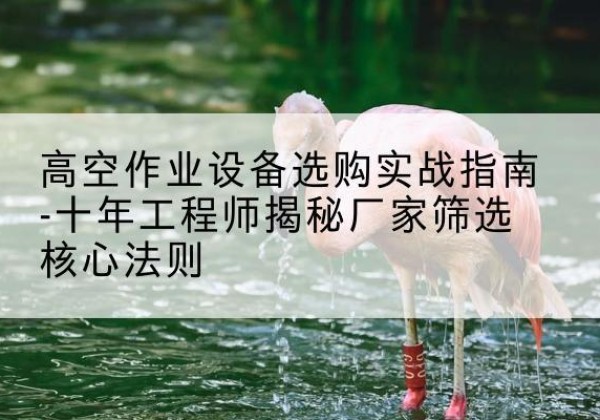 太谷剪叉式升降机厂家-高空作业设备选购实战指南-十年工程师揭秘厂家筛选核心法则